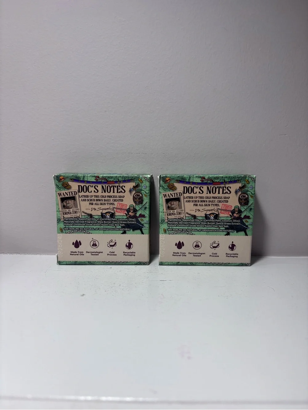Dr Squatch - Three Sword Surge Men's Soap - 2 Pack - Limited Edition